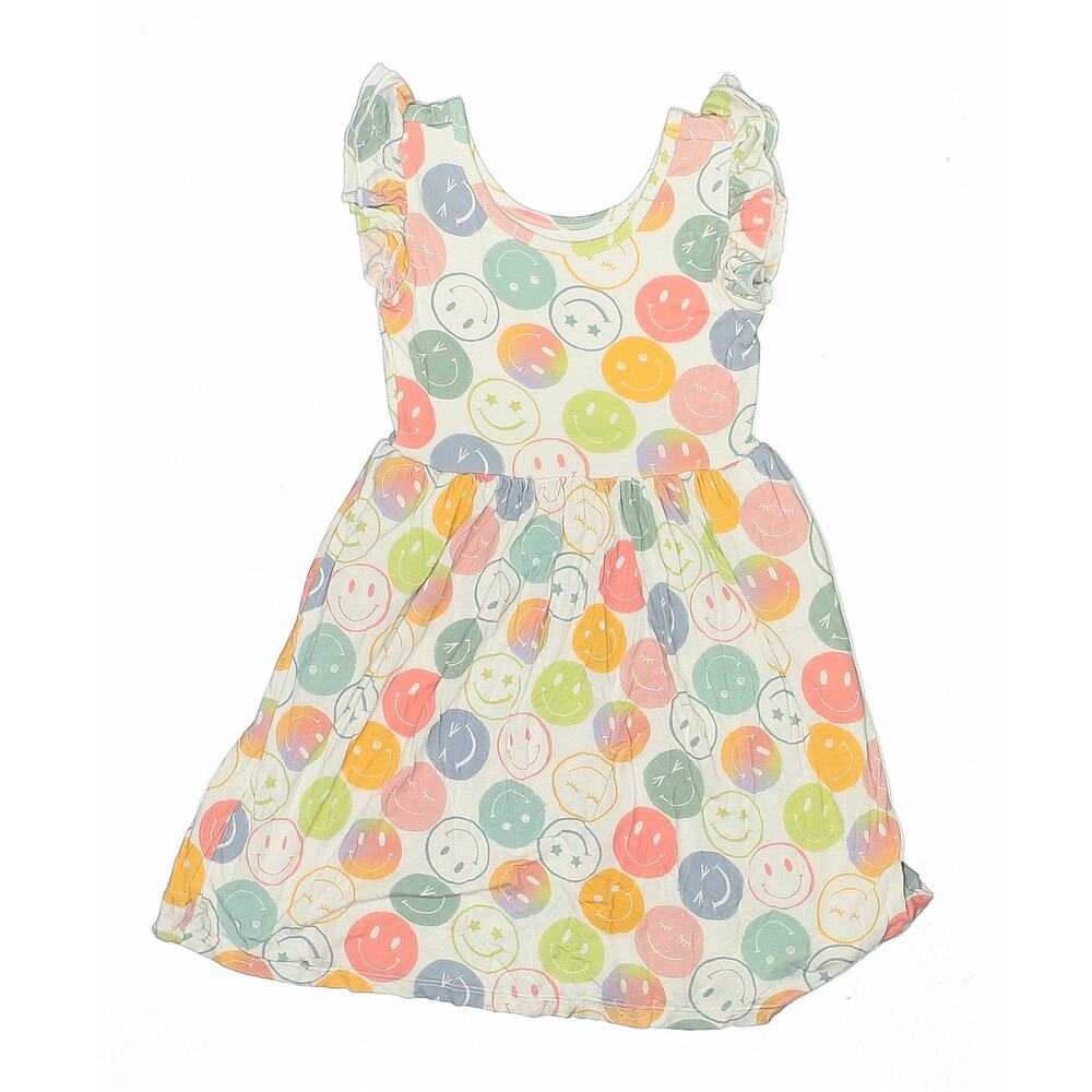 Little Sleepies Smiley Faces Bamboo Dress Size 6